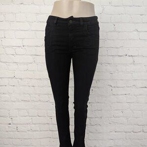 MCQ BY ALEXANDER MCQUEEN Black Skinny Ankle Jeans 26